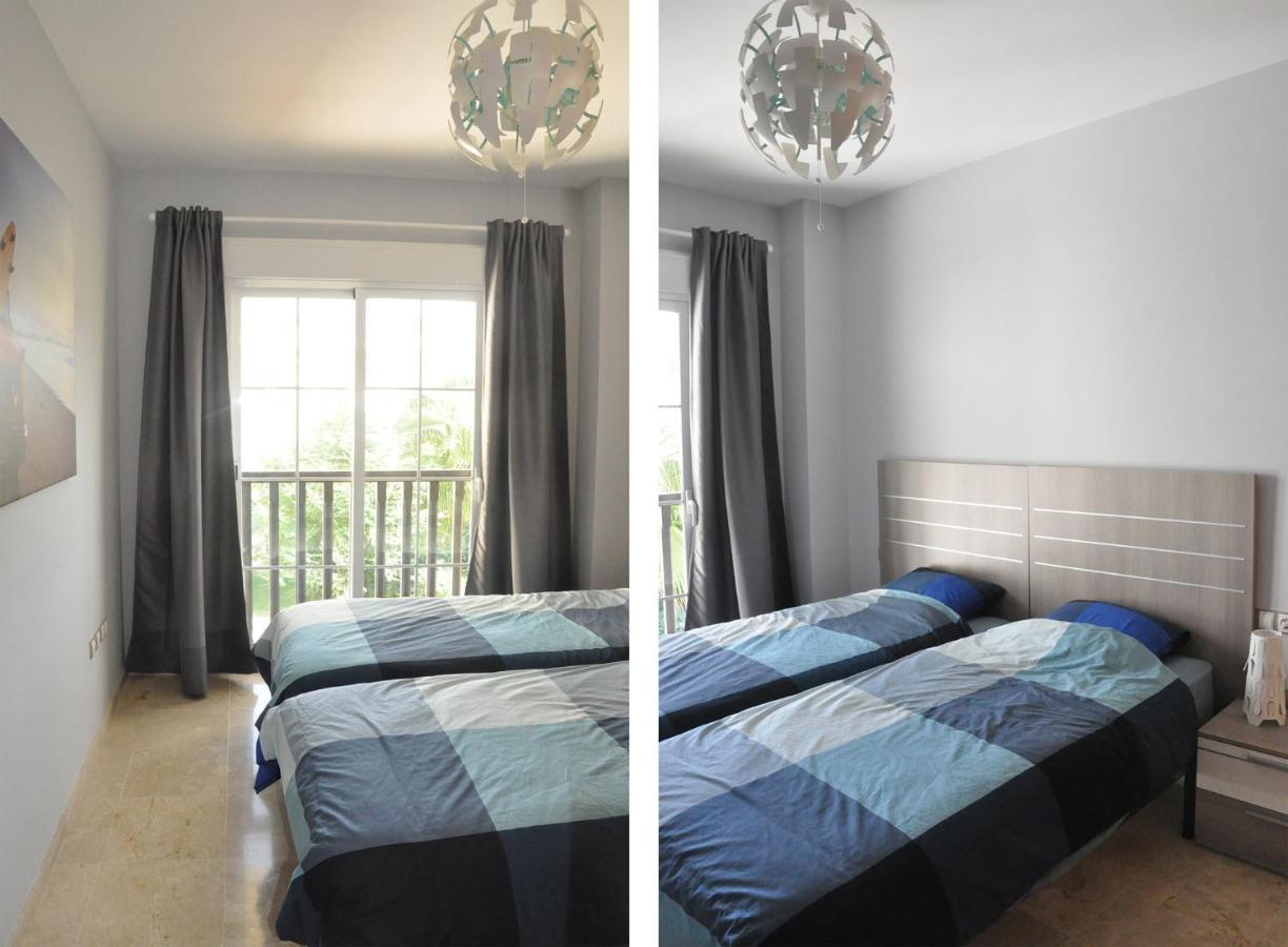 2201-Lovely 2 Bedrooms With Terrace And Pool Manilva Ngoại thất bức ảnh
